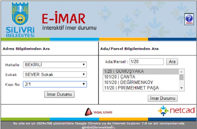 Silivri Belediyesi İmar Durumu Sorgulama Nasıl Yapılır