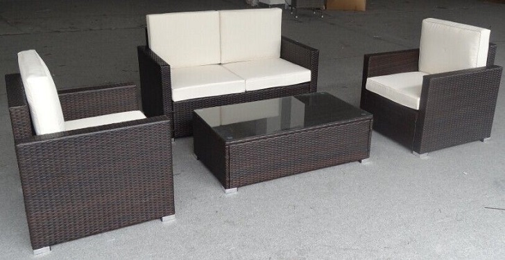 Rattan Mobilya Temizliği (Sentetik Rattan)